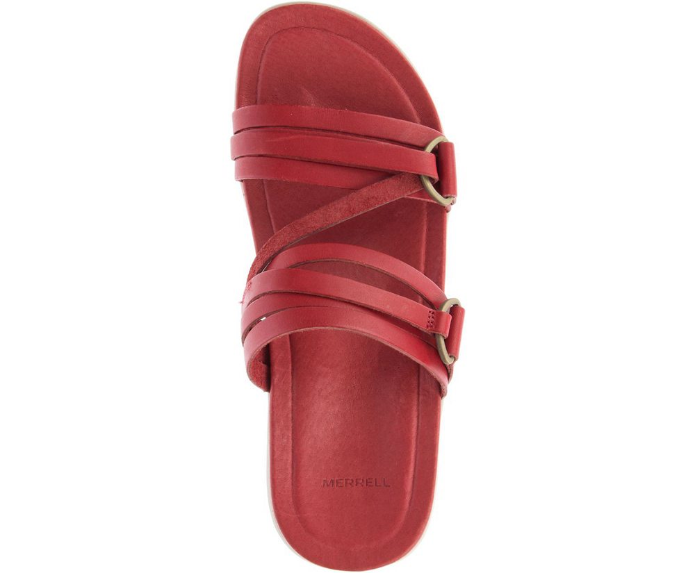 Merrell Sandaler Dame - Kalari Shaw Slide - Rød - ZJX932408